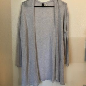 (5 for $25) Light Grey Cardigan